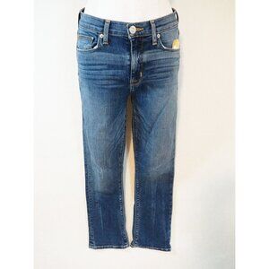 Hudson Medium Wash Denim Harper High Rise Baby Crop Blue Jeans, Size 26
